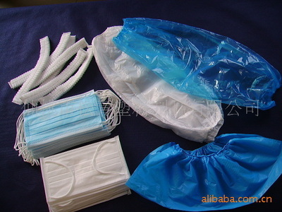 仙桃市松青塑料制品 专业供应优质PE/CPE一次性袖套，手工与机制可选，厂家成本价直销